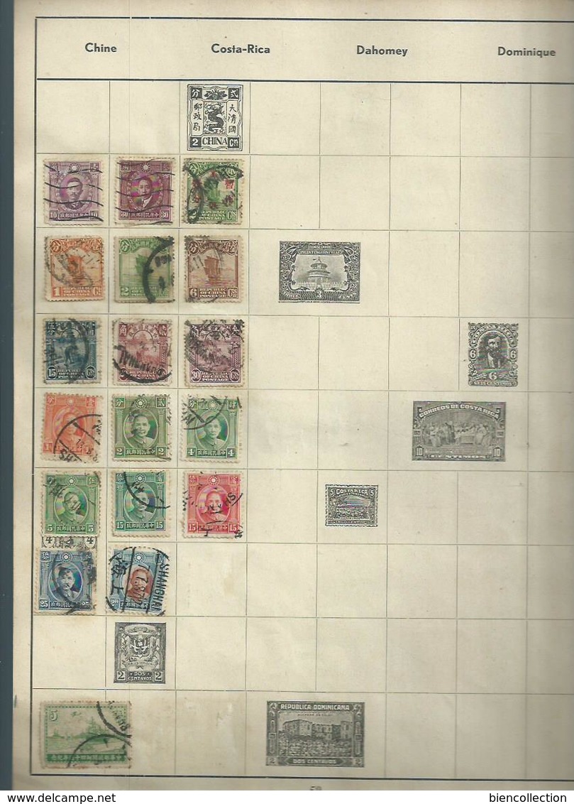 Chine . 350 Timbres Neufs Et Oblitérés. - 1912-1949 Republic