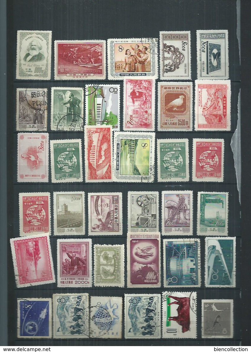 Chine . 350 Timbres Neufs Et Oblitérés. - 1912-1949 Republic