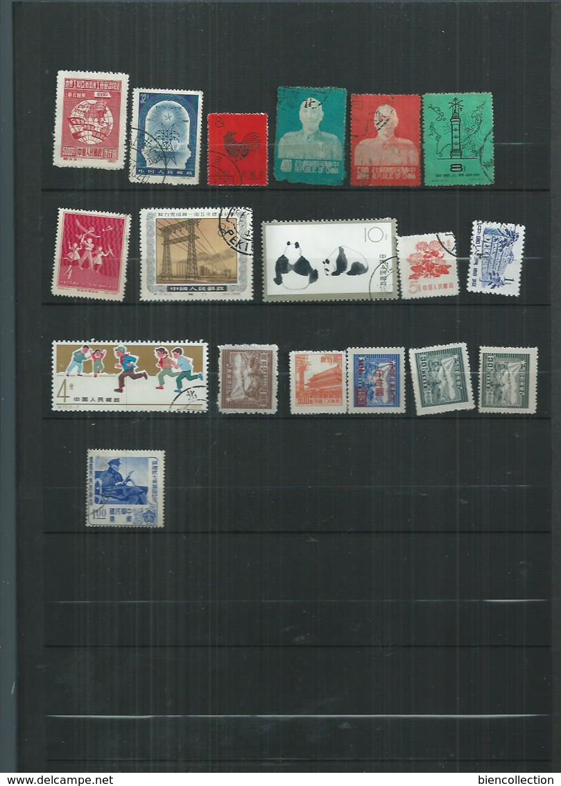 Chine . 350 Timbres Neufs Et Oblitérés. - 1912-1949 Republic