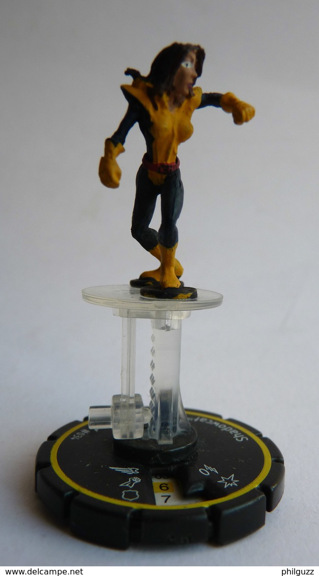 FIGURINE HEROCLIX MARVEL SHADOWCAT Rareté 2 Socle JAUNE - Marvel Heroes