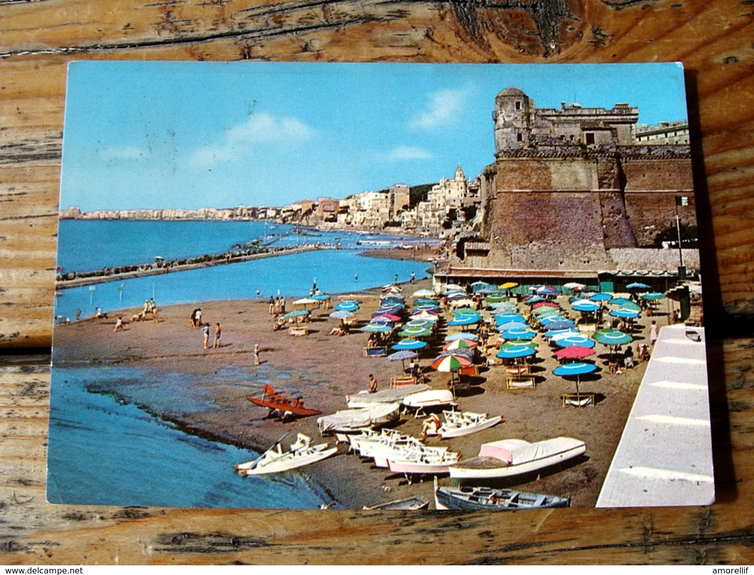 (FG.J72) NETTUNO - SPIAGGIA E CASTELLO SANGALLO (ROMA) - Altri & Non Classificati