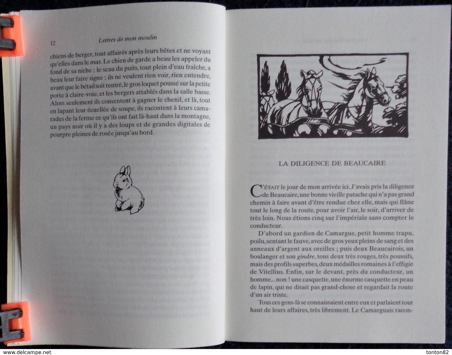 Alphonse Daudet - Lettres De Mon Moulin - Éditions Aubéron - ( 2007 ) . - Auteurs Classiques