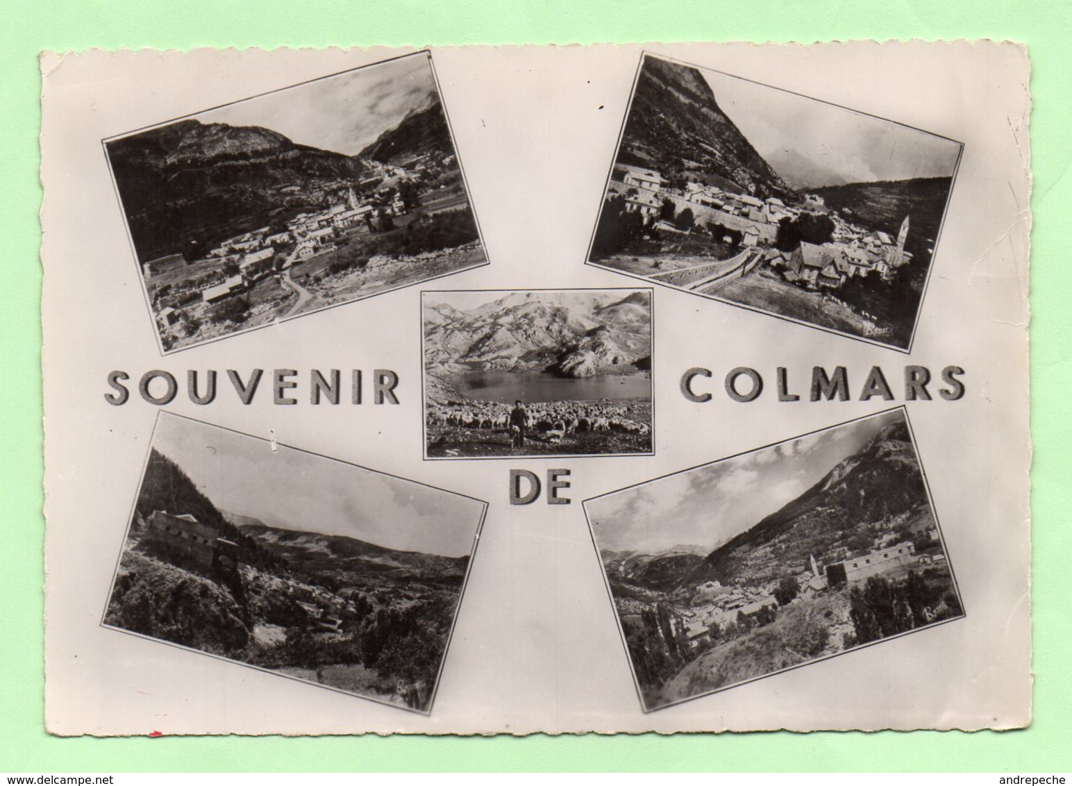 CPSM - COLMARS - Souvenir De Colmars - - Autres & Non Classés
