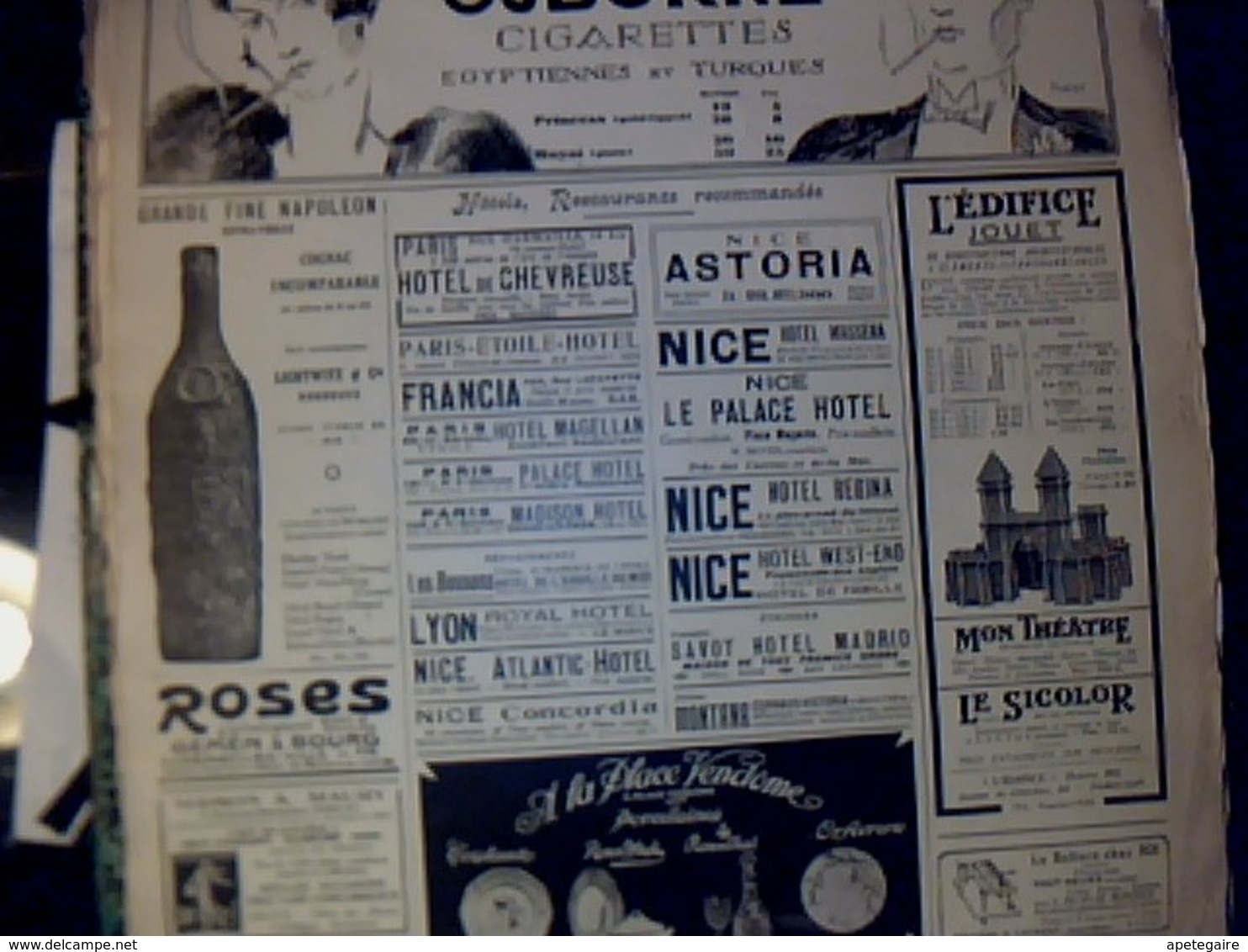 Publicité De Presse 30 X 40 Cm Année 1927    Automobile LA Salle Vs Différentes Pubs Cf Photos - Publicités