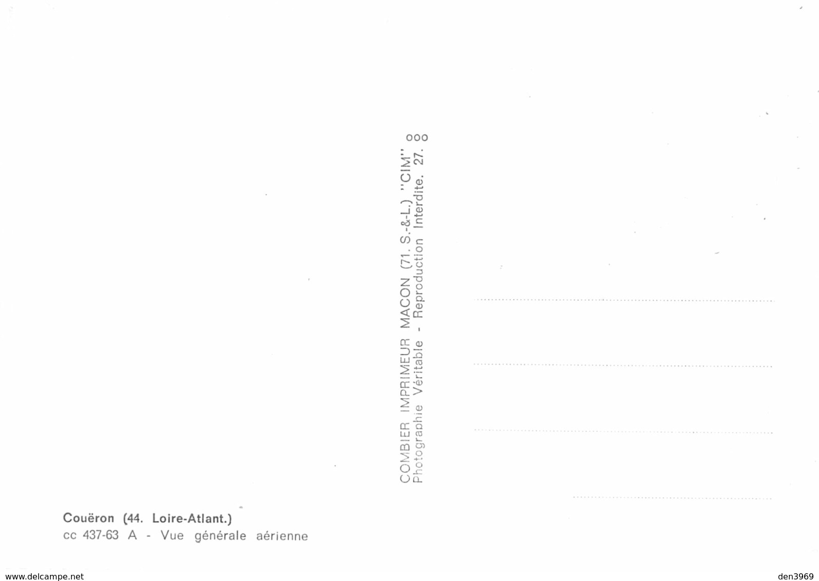 COUËRON - Vue Générale Aérienne - Marché - Autres & Non Classés