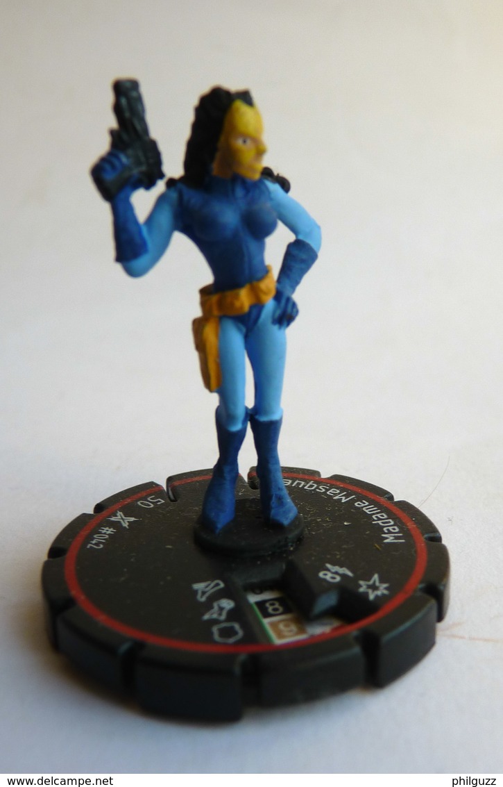 FIGURINE HEROCLIX MARVEL MADAME MASQUE Rareté 4 Socle ROUGE - Marvel Heroes