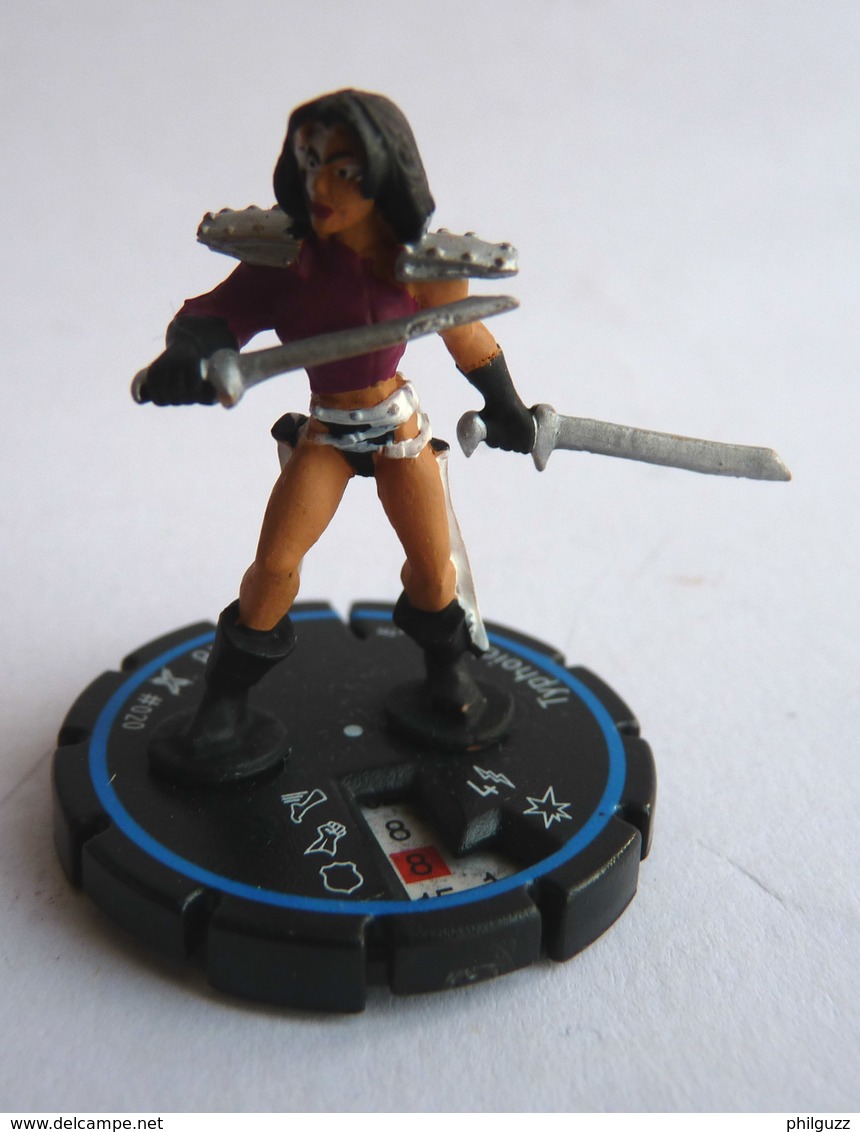 FIGURINE HEROCLIX MARVEL TYPHOID MARY Rareté 3 Socle BLEU (2) - Marvel Heroes