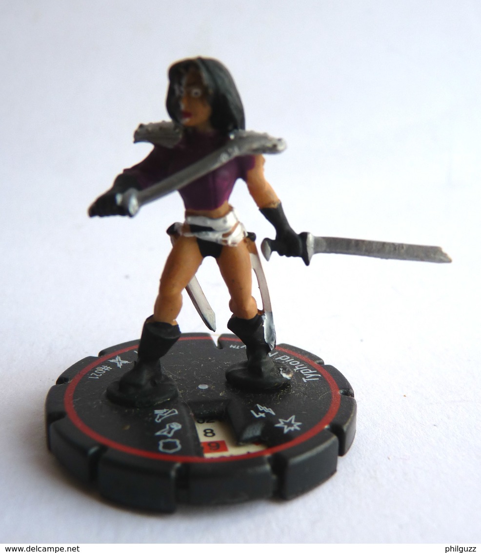 FIGURINE HEROCLIX MARVEL TYPHOID MARY Rareté 4 Socle Rouge (2) - Marvel Herös