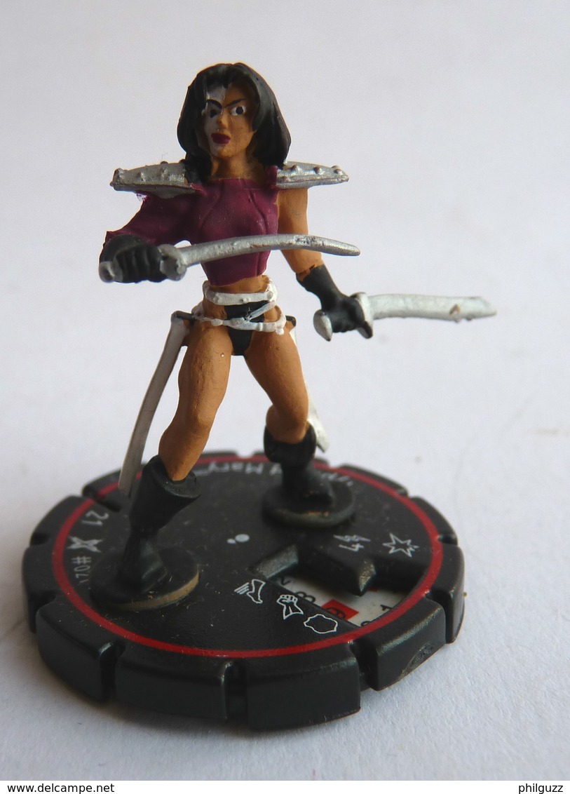 FIGURINE HEROCLIX MARVEL TYPHOID MARY Rareté 4 Socle Rouge (3) - Marvel Herös