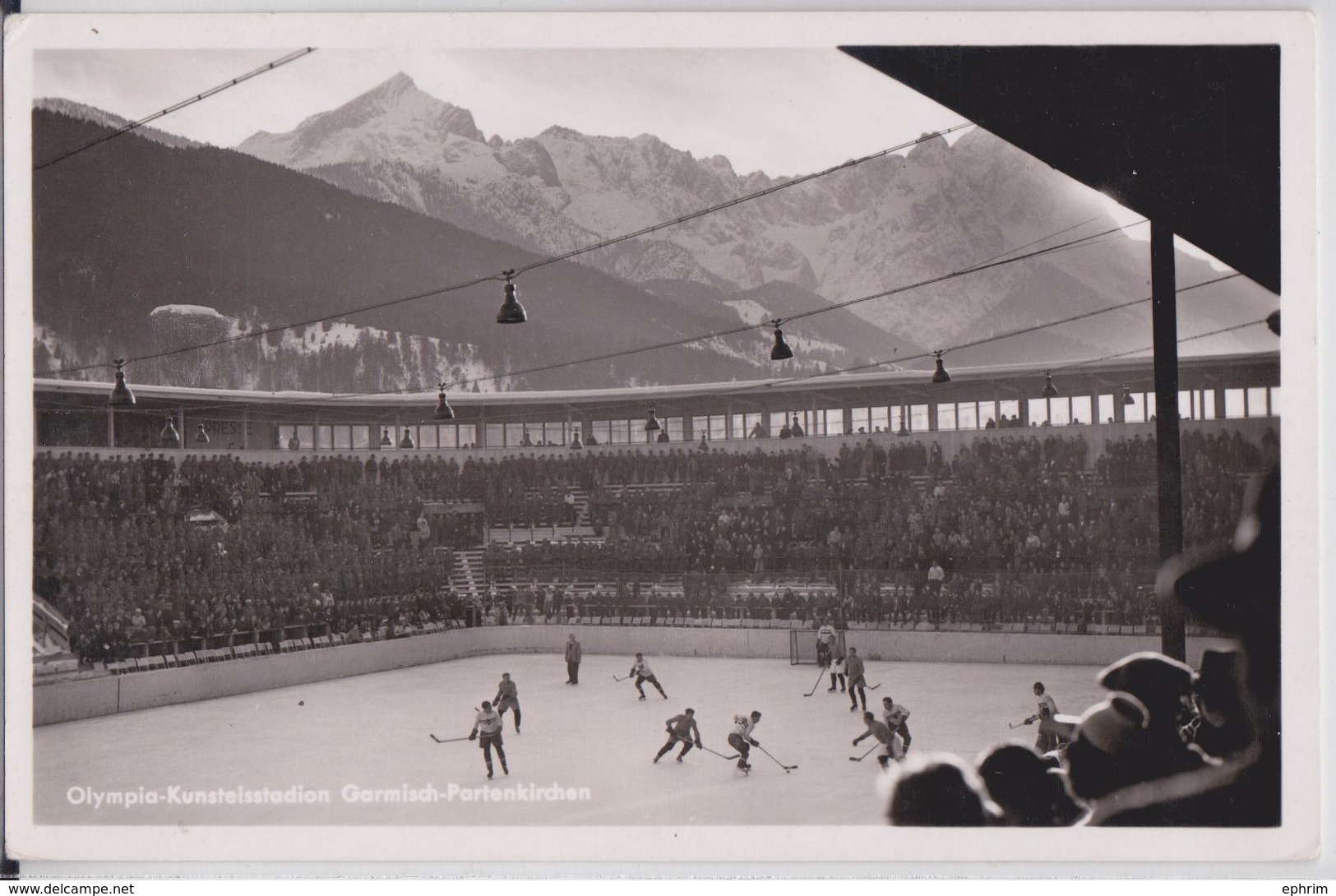 Garmisch-Partenkirchen - Olympia-Kunsteisstadion Hockey-sur-Glace Stade Ice Hockey Stadium - Estadios