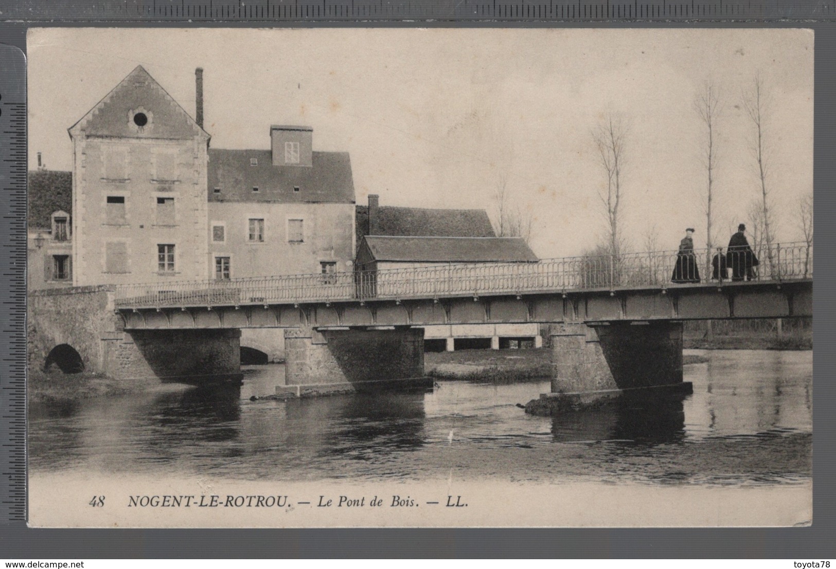 28 - NOGENT-LE-ROTROU - Le Pont De Bois - Nogent Le Rotrou