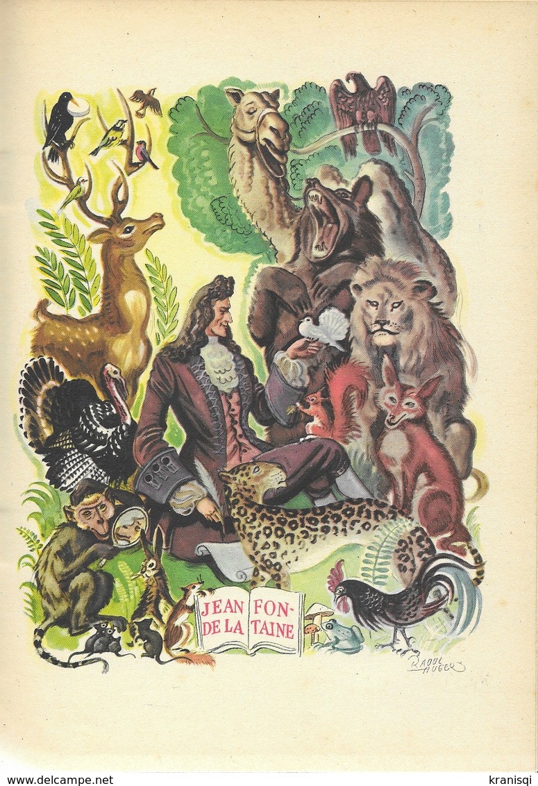 Livre, LA FONTAINE Les Fables - Contes