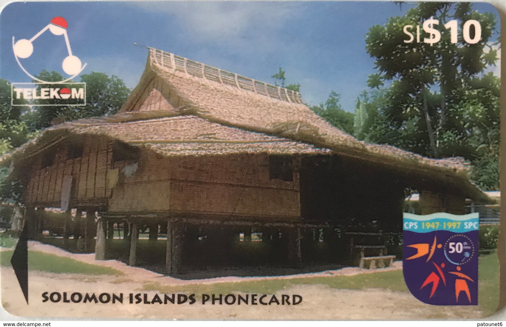 SALOMON  - Phoncard  - Cable § Wireless - Solomon Telecom -  Canoes  -  SI$20 - Islas Salomon