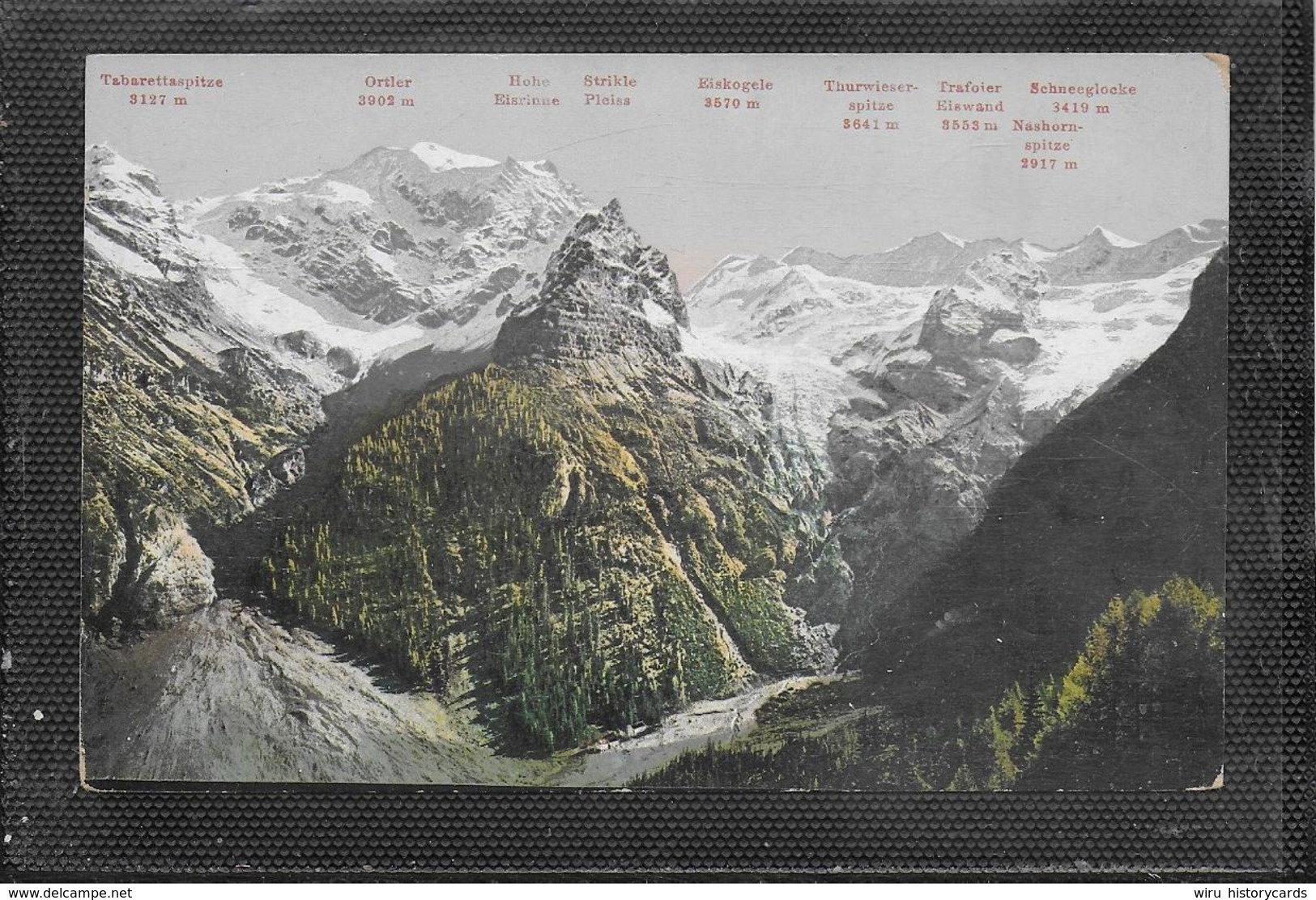 AK 0432  Trafoi - Blick V. Weissen Knott Auf Heilige Drei Brunnen Ca. Um 1920 - Bolzano