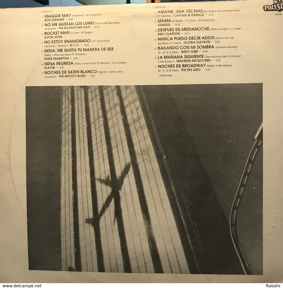 LP Argentino De Artistas Varios La Música De Jockey Club Año 1991 - Hit-Compilations