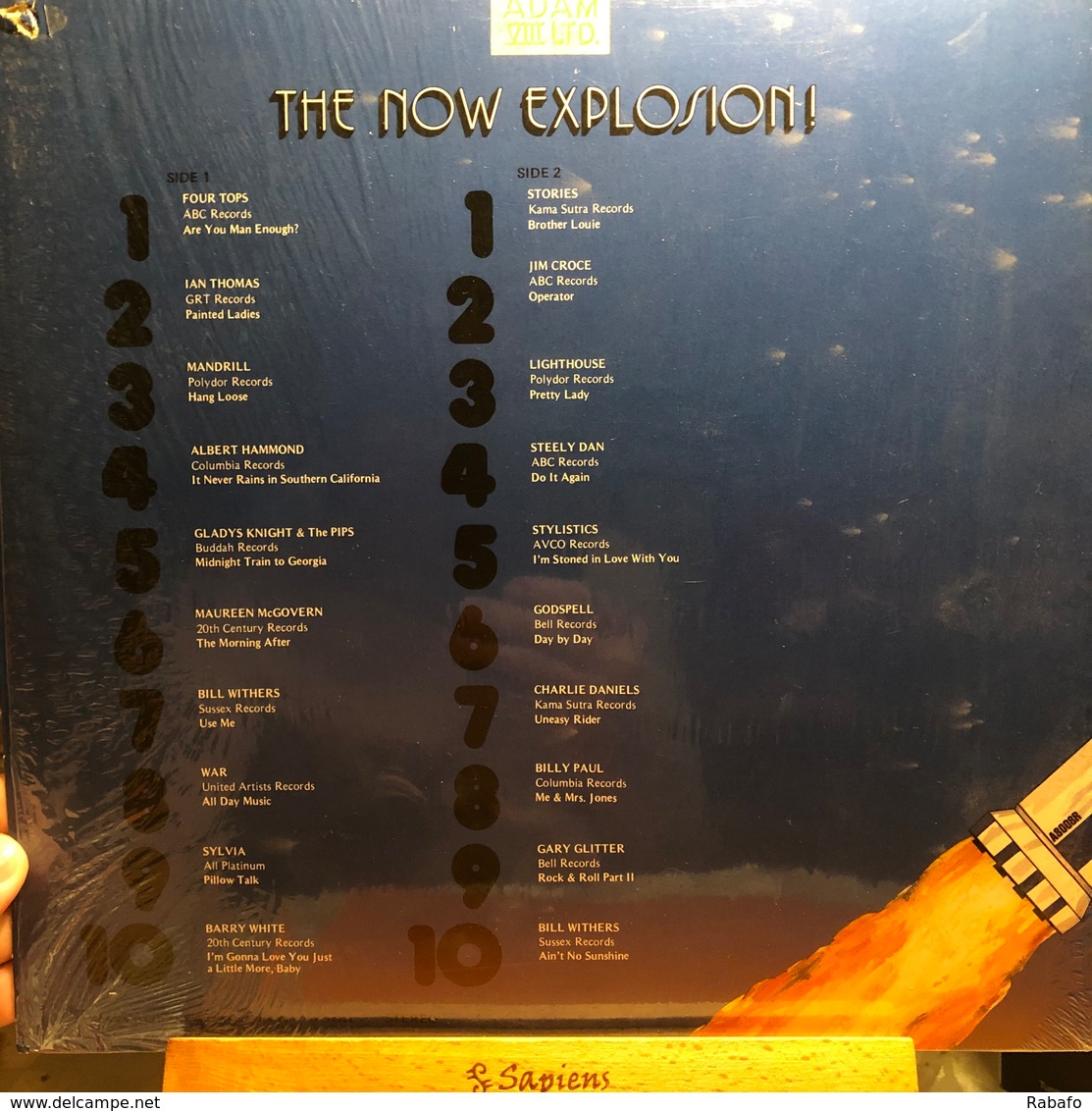 LP Estadounidense De Artistas Varios The Now Explosion! Año 1974 - Hit-Compilations