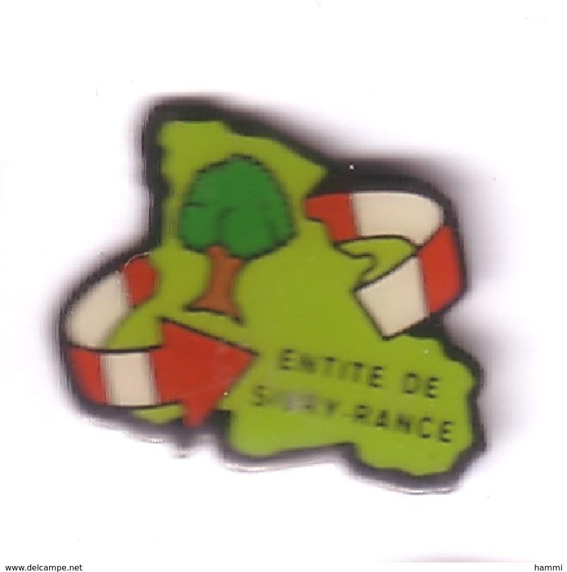 VF267 Pin's Ville Village Sivry-Rance Hainaut Wallonne Belgique Arbre Achat Immediat - Villes