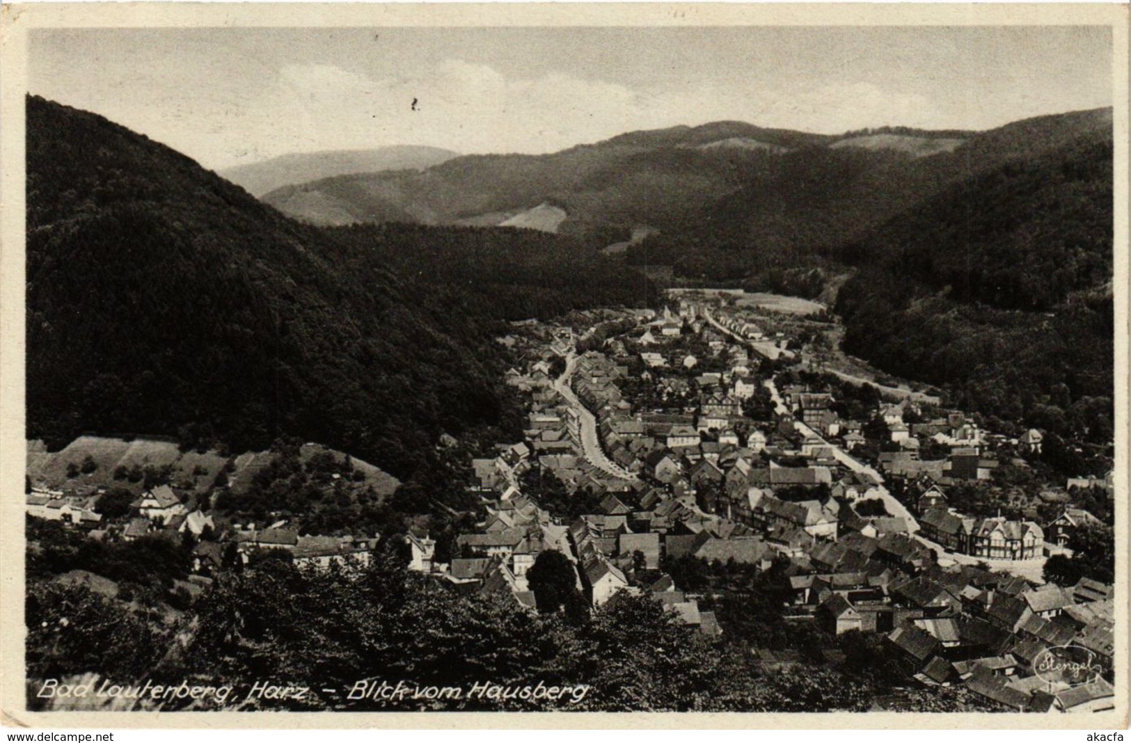 CPA AK Bad Lauterberg Blick Vom Hausberg GERMANY (955757) - Bad Lauterberg