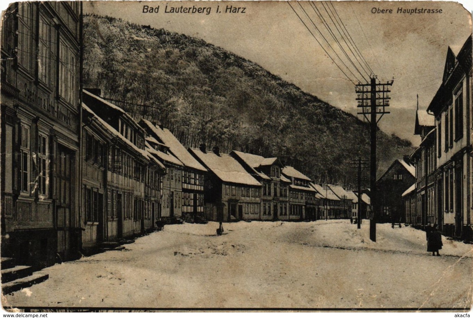 CPA AK Bad Lauterberg Obere Hauptstrasse GERMANY (955767) - Bad Lauterberg