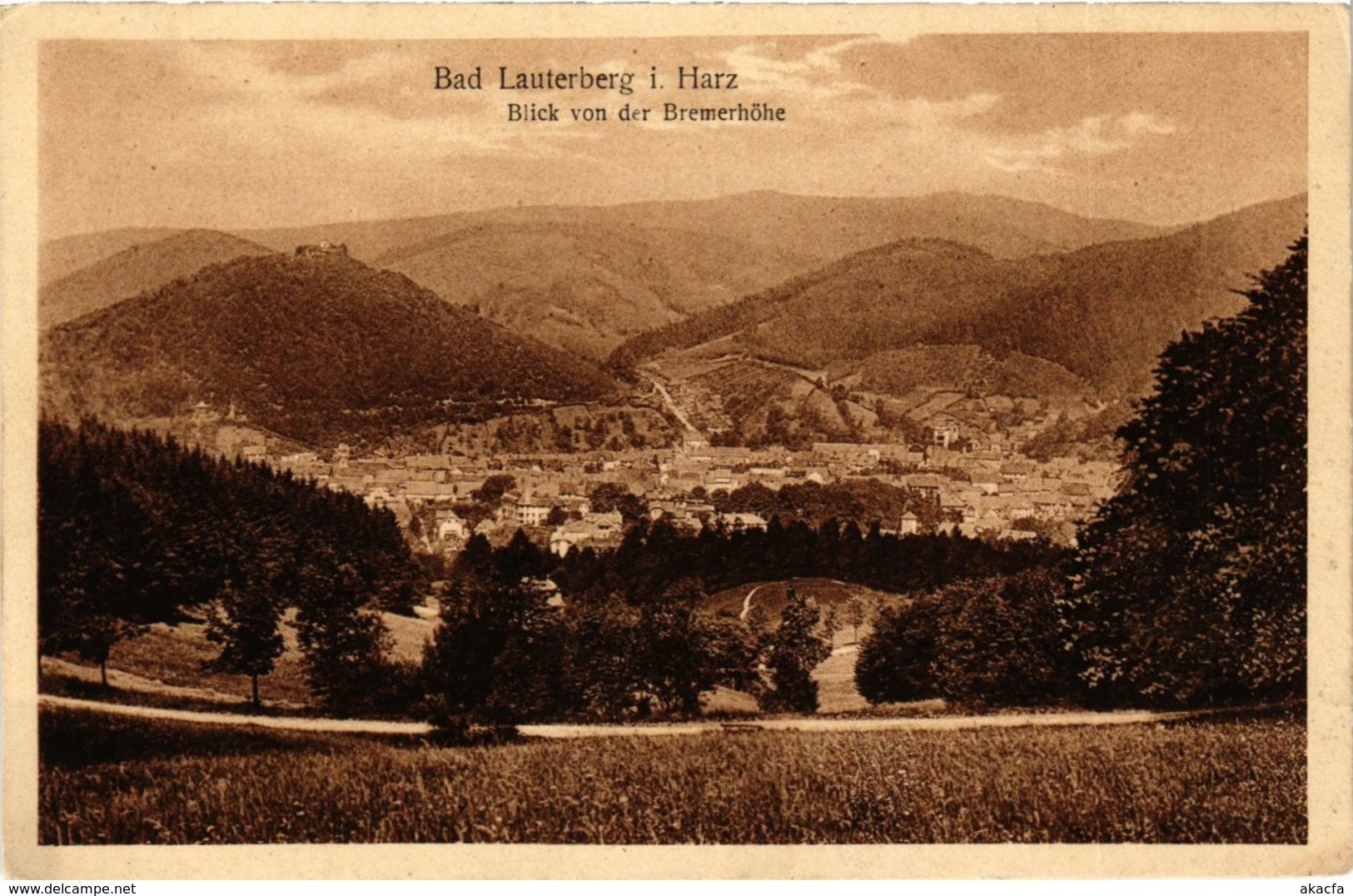 CPA AK Bad Lauterberg Blick V D Bremerhohe GERMANY (955782) - Bad Lauterberg