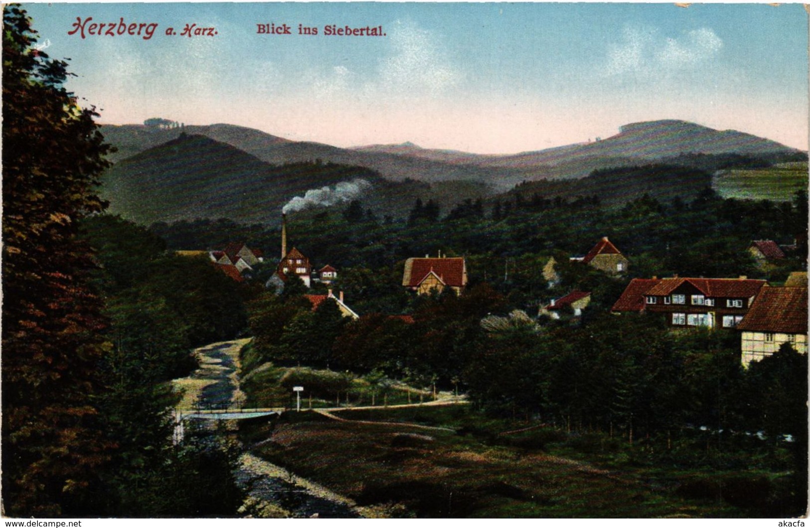 CPA AK Herzberg Blick Ins Siebertal GERMANY (955808) - Herzberg