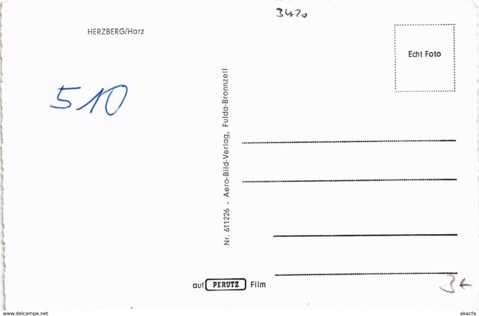 CPA AK Herzberg Vue Generale GERMANY (955817) - Herzberg