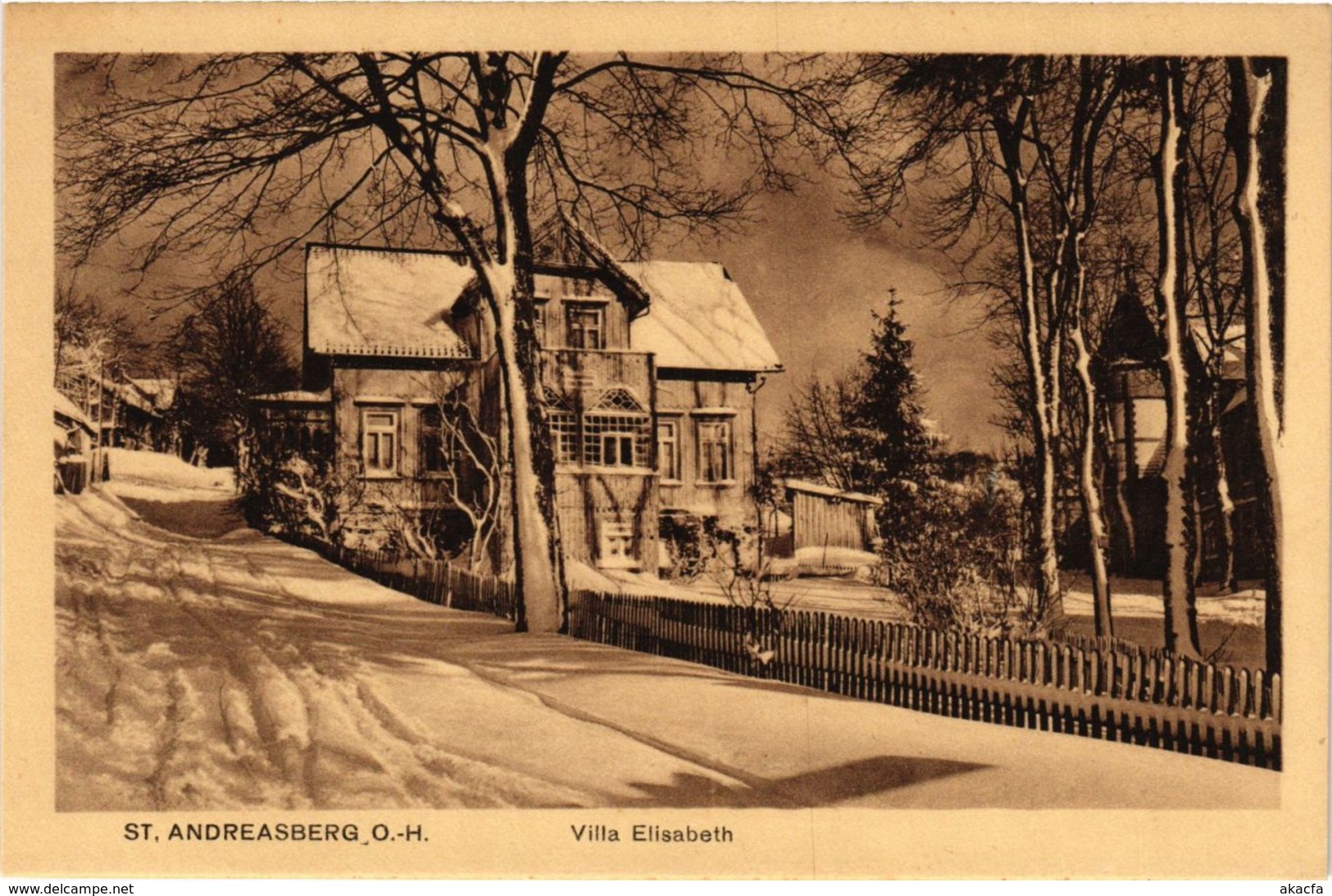 CPA AK St.Andreasberg Villa Elisabeth GERMANY (955829) - St. Andreasberg