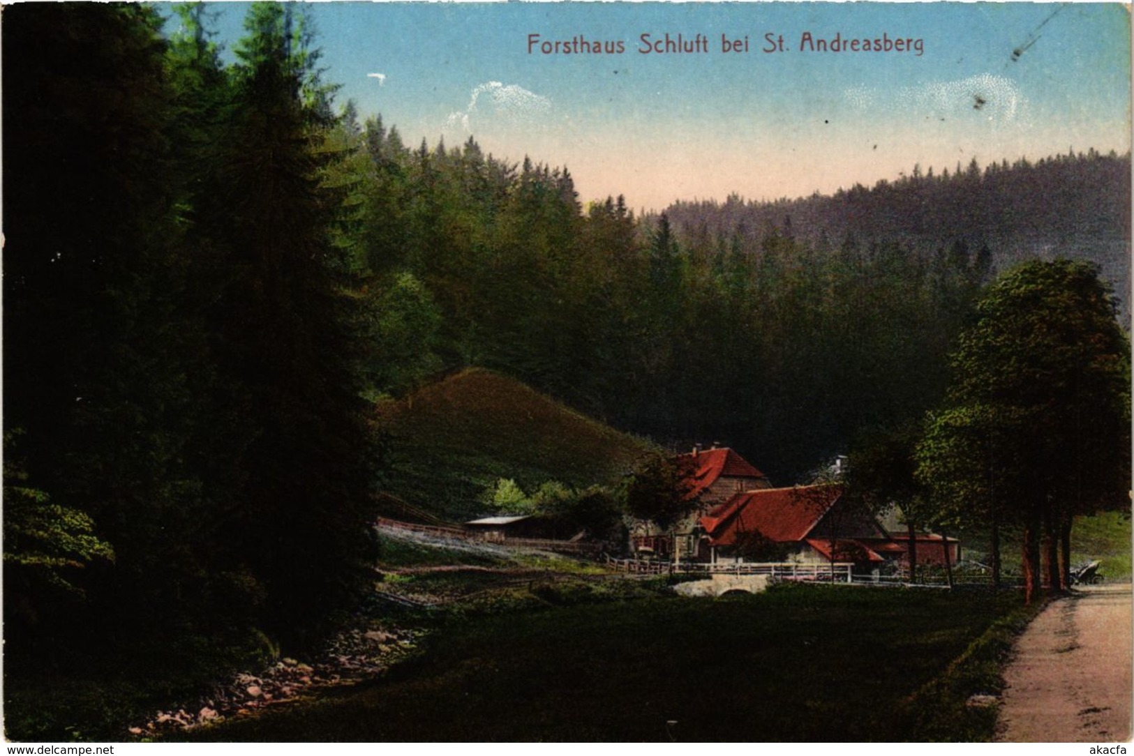 CPA AK St.Andreasberg Forsthaus Schluft GERMANY (955850) - St. Andreasberg