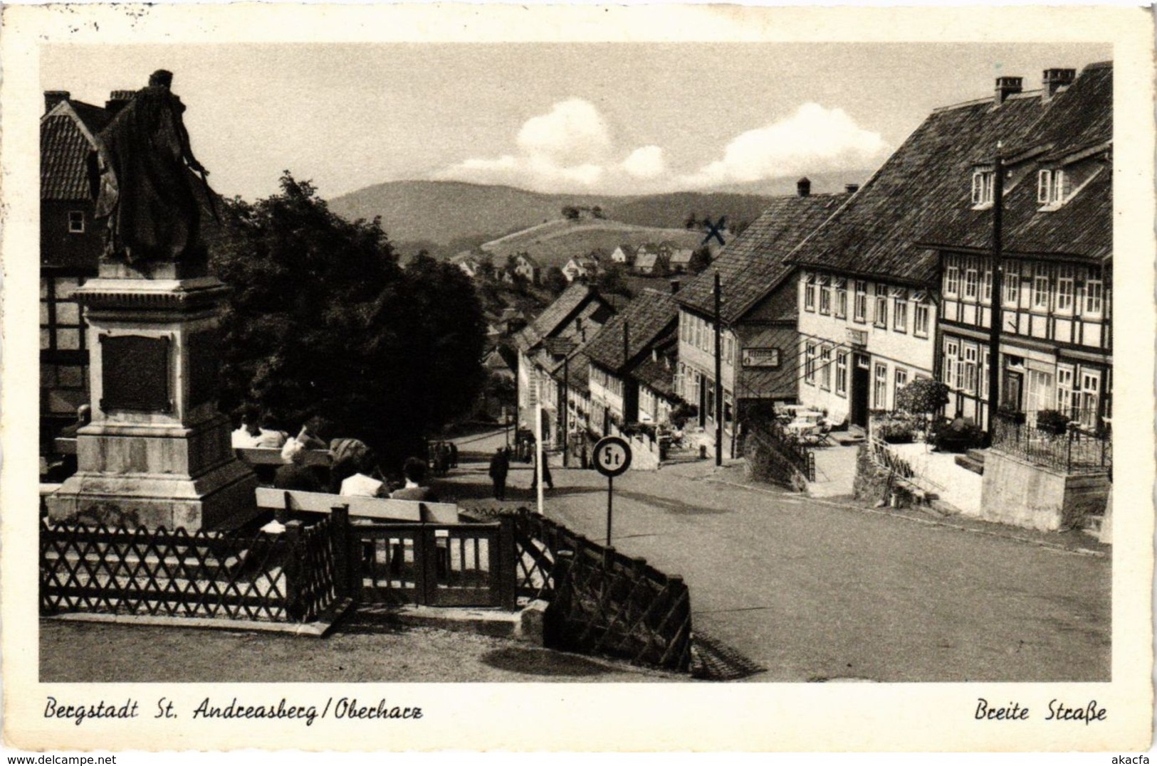 CPA AK St.Andreasberg Breitestrasse GERMANY (955873) - St. Andreasberg