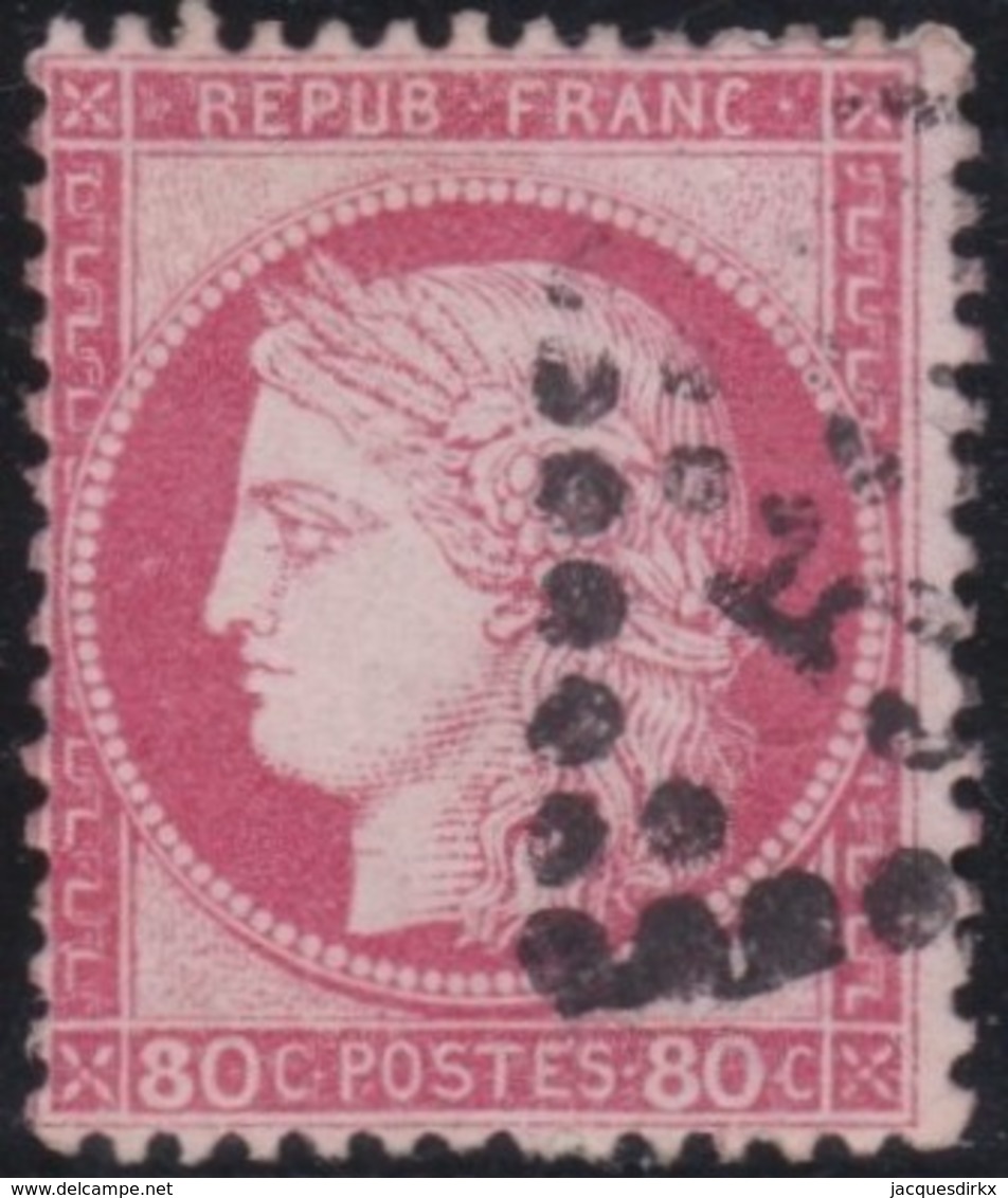 France       .    Yvert    .    57          .         O      .      Oblitéré - 1871-1875 Ceres