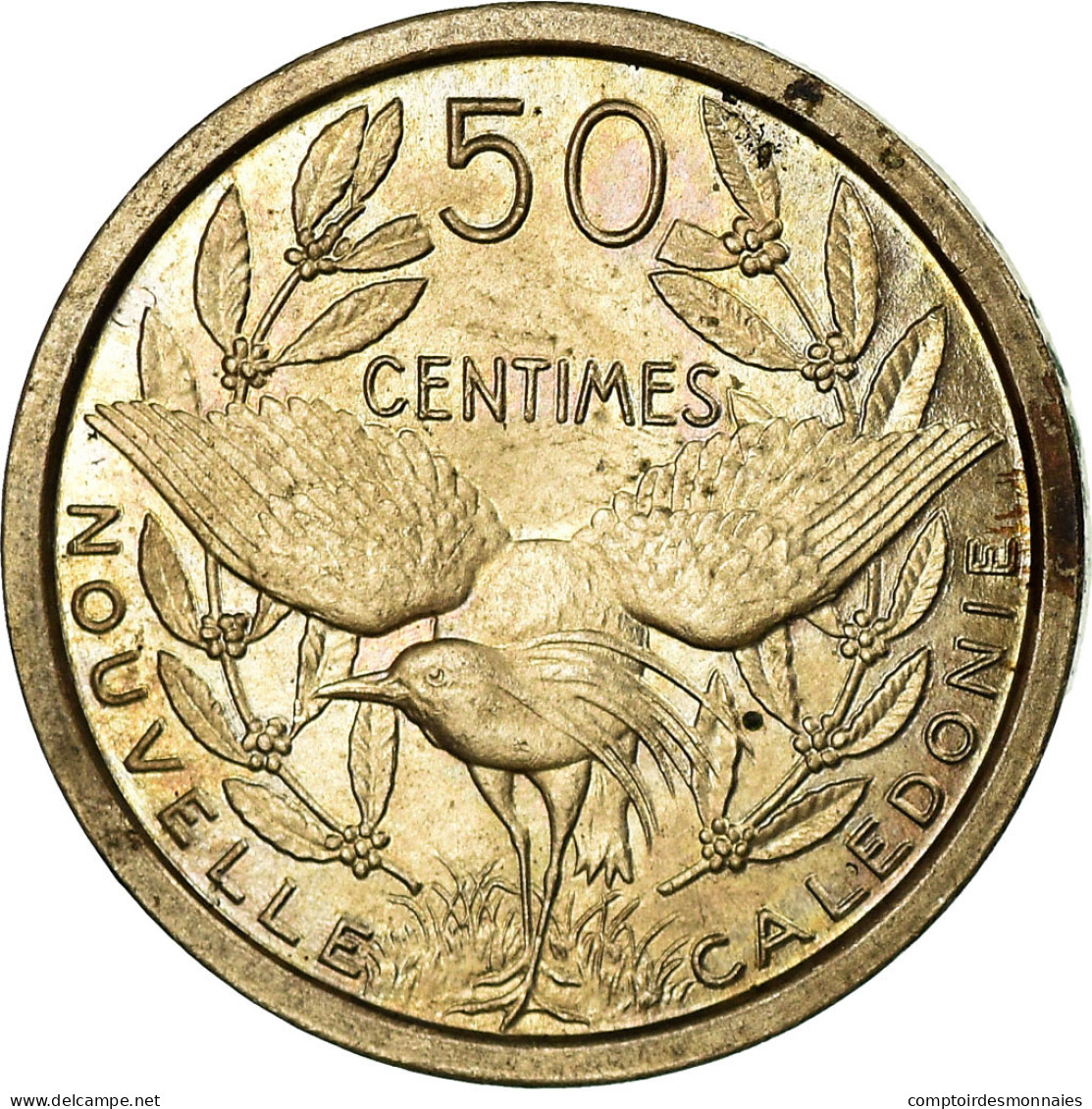 Monnaie, Nouvelle-Calédonie, 50 Centimes, 1949, Paris, ESSAI, SPL - Neu-Kaledonien