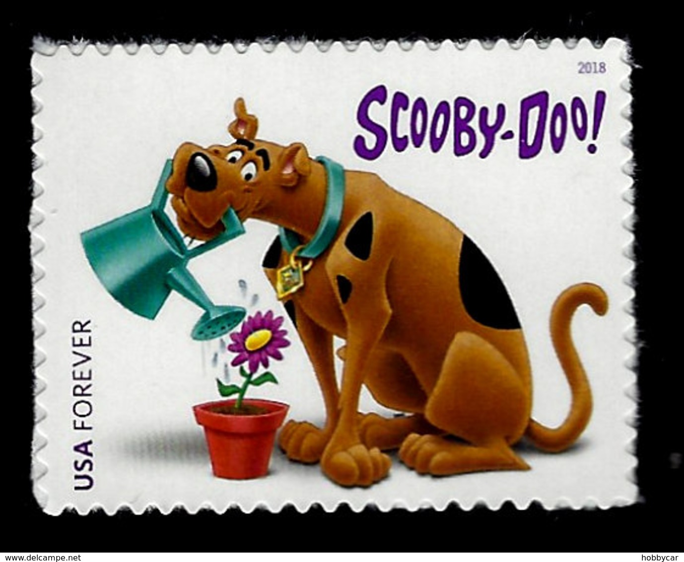 USA, 2018, #5299, Scooby Doo, Single Forever, MNH, VF - Unused Stamps