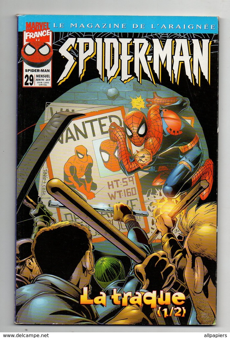 Spider-Man N°29 La Traque 1/2 - Qui à Tué Joey Z - Angst - Le Bouffon Vert - La Toile De L'araignée De 1999 - Spiderman