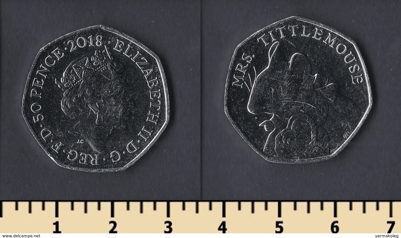 United Kingdom 50 Pence 2018 - Autres & Non Classés