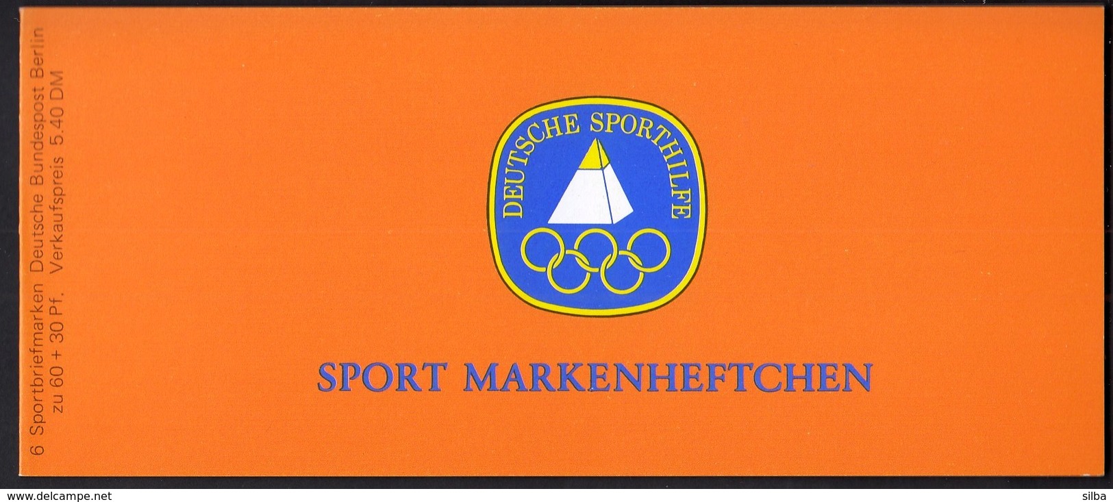 Germany Berlin 1980 / Weightlifting / Sport Help, Olympic Sporthilfe / Markenheftchen, Booklet, Carnet MNH - Weightlifting