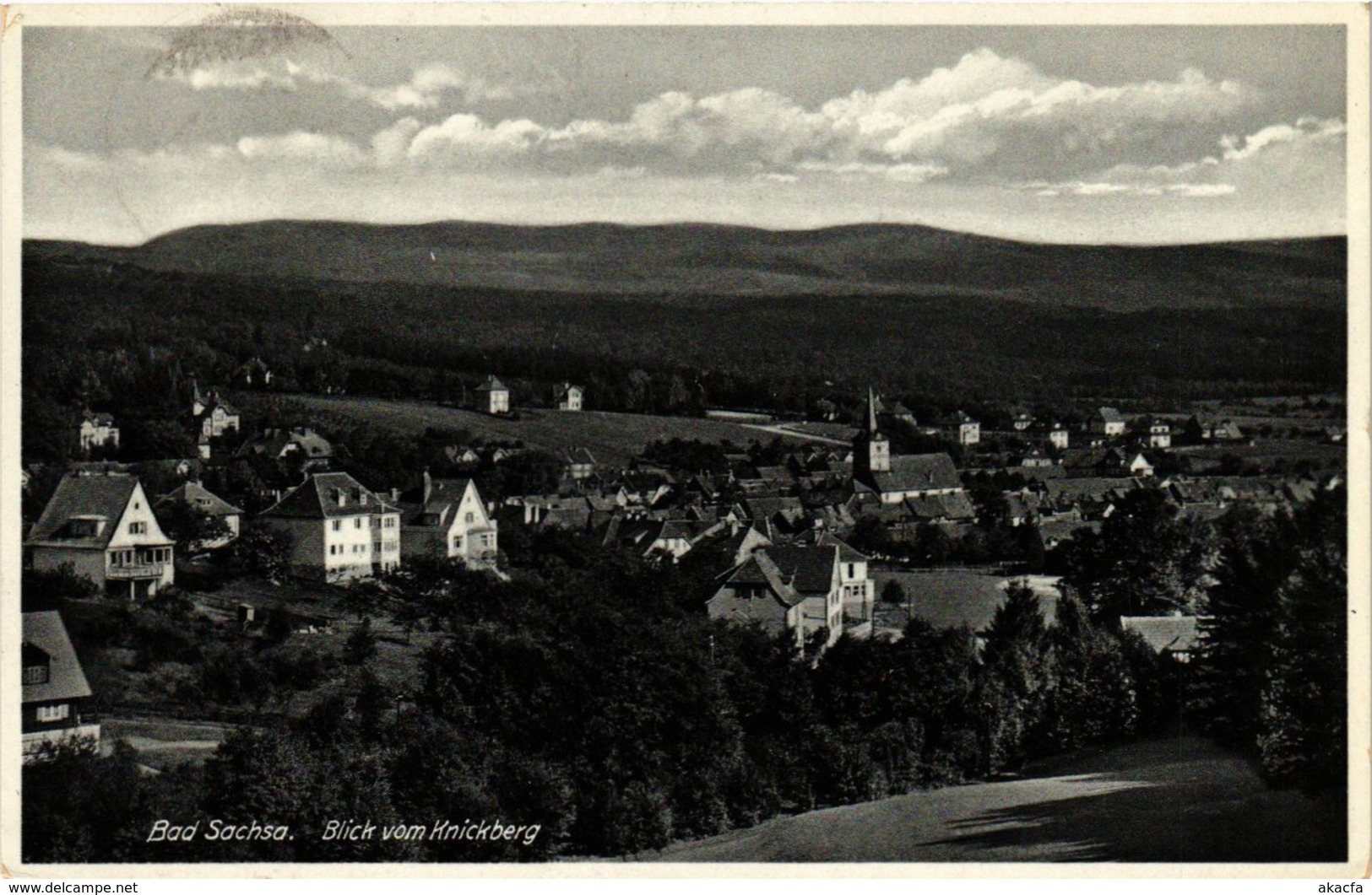 CPA AK Bad Sachsa Blick Vom Knickberg GERMANY (955947) - Bad Sachsa