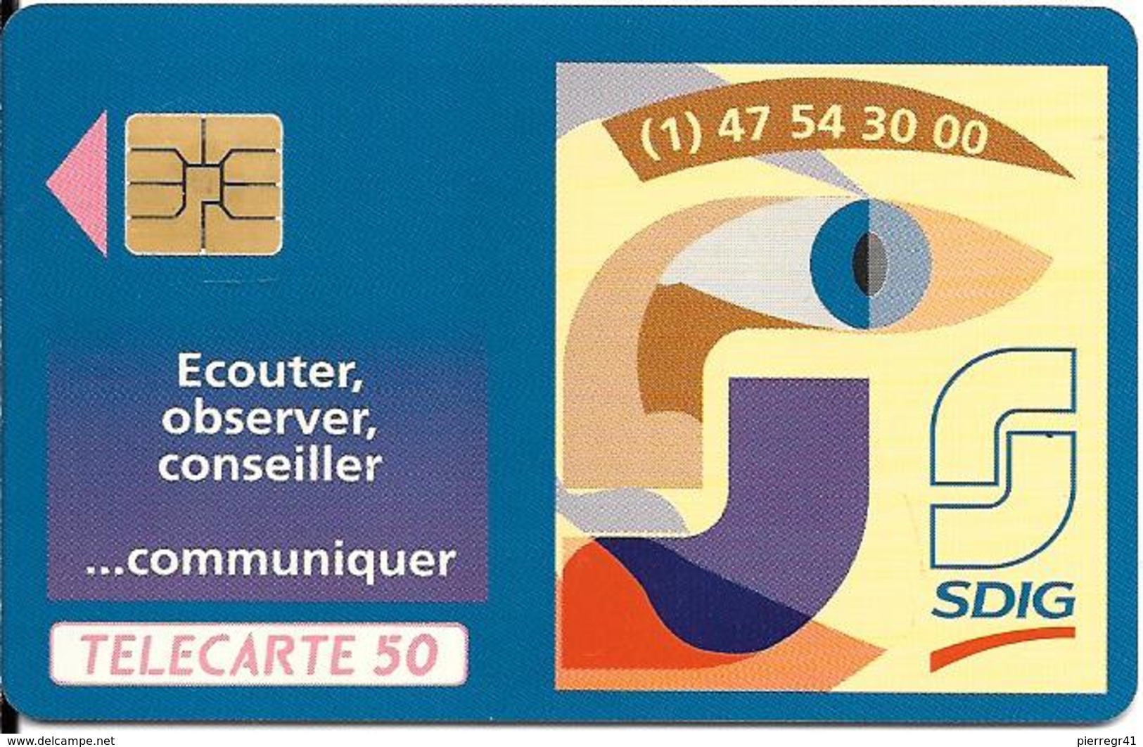 CARTE-PUCE-PRIVEE-PUBLIC- 50U-EN 514-SO3-12/92-SDIG 1993-R°Mat-Utilisé-TBE-LUXE - 50 Unités   