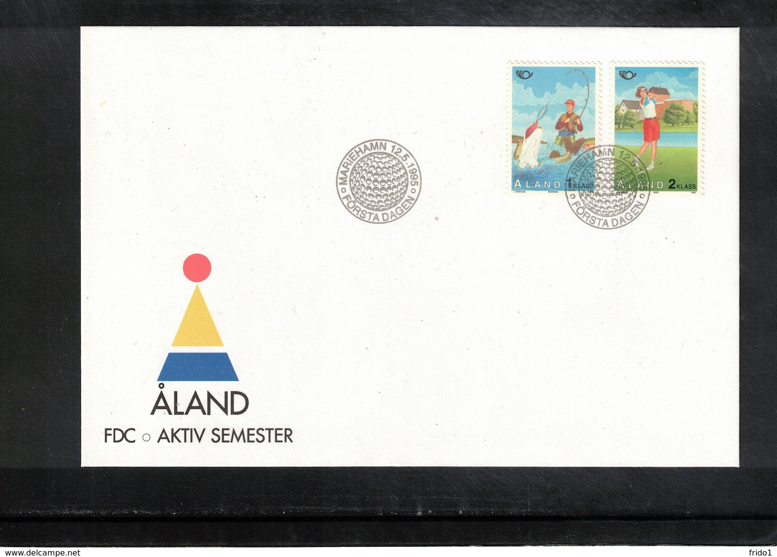 Aland 1995 Sports - Golf FDC - Golf