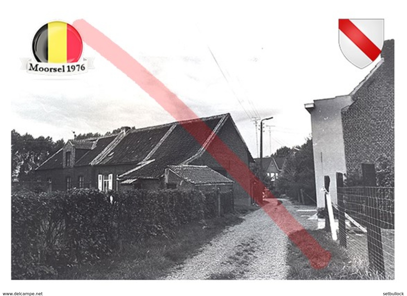 Moorsel, Aalst | Belgium | Commune | Postcard Modern Ukraine - Mapas