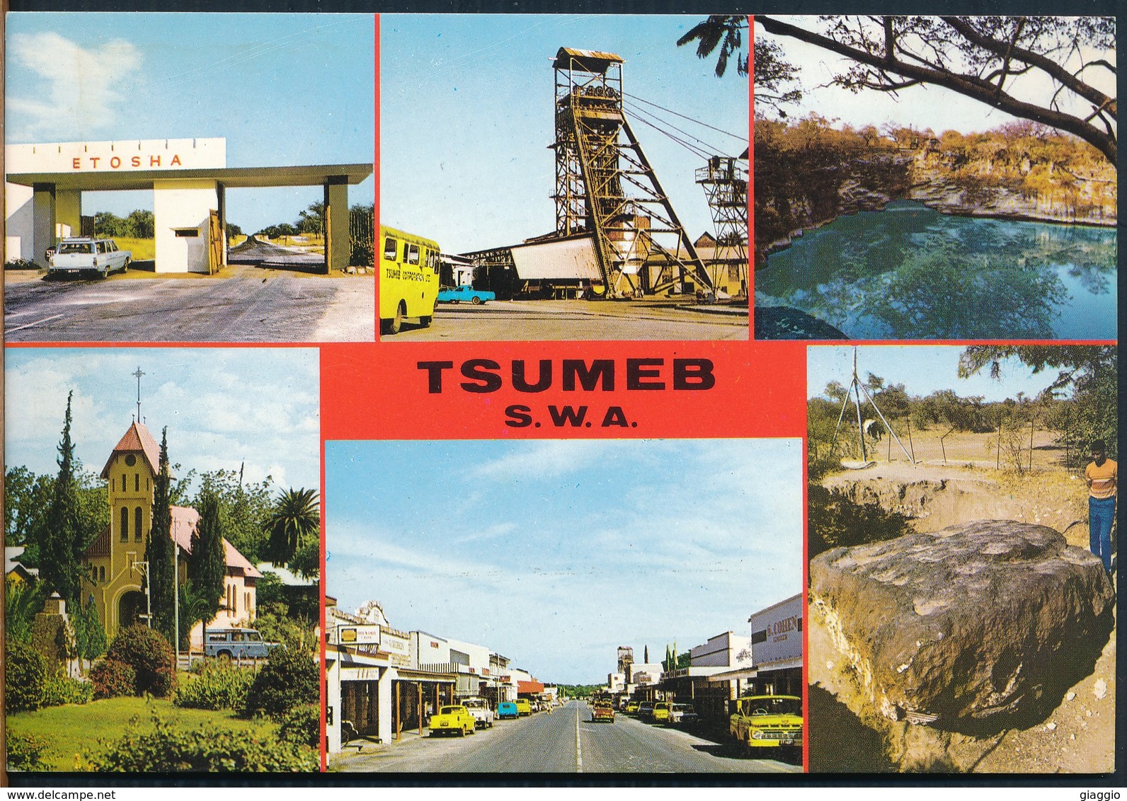 °°° 18907 - SWA NAMIBIA - TSUMEB , LAKE OTJIKOTO °°° - Namibia