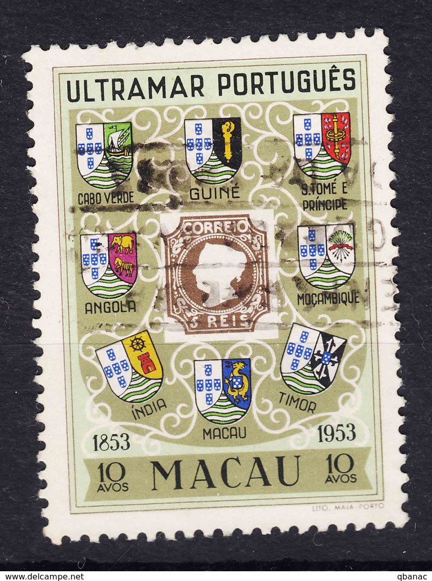 Portugal Macao Macau 1954 Mi#404 Used - Oblitérés