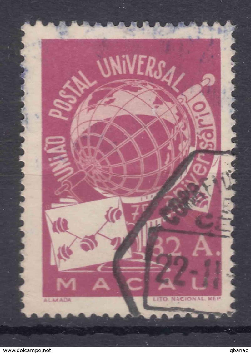 Portugal Macao Macau 1949 UPU Mi#359 Used - Usati