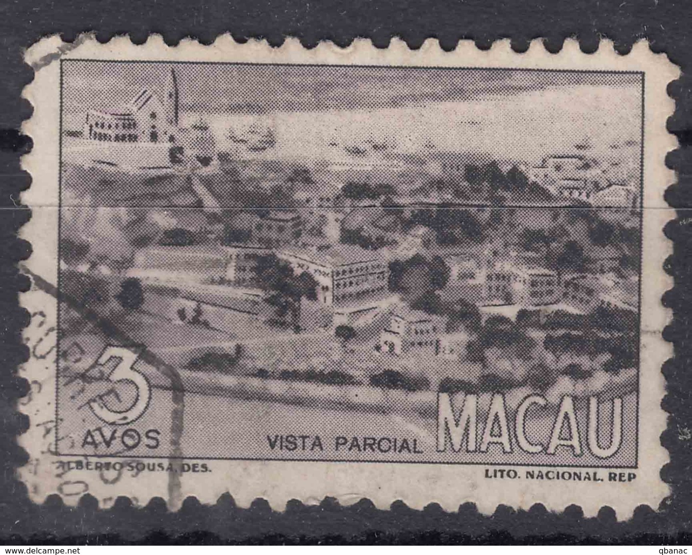 Portugal Macao Macau 1948 Mi#348 Used - Usati