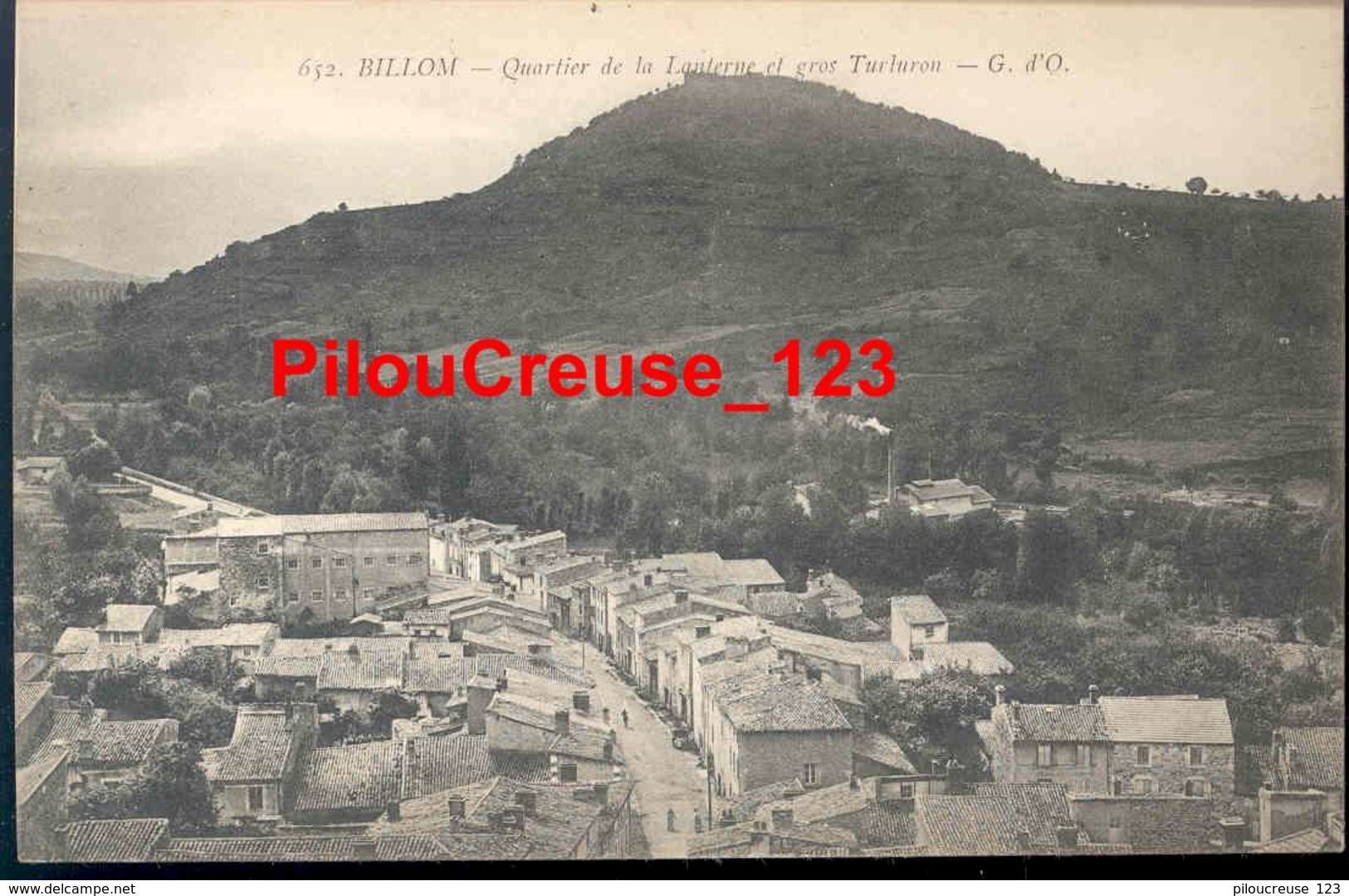 63 Puy De Dôme - BILLOM - " Quartier De La Lanterne Et Gros Turluron " - Autres & Non Classés