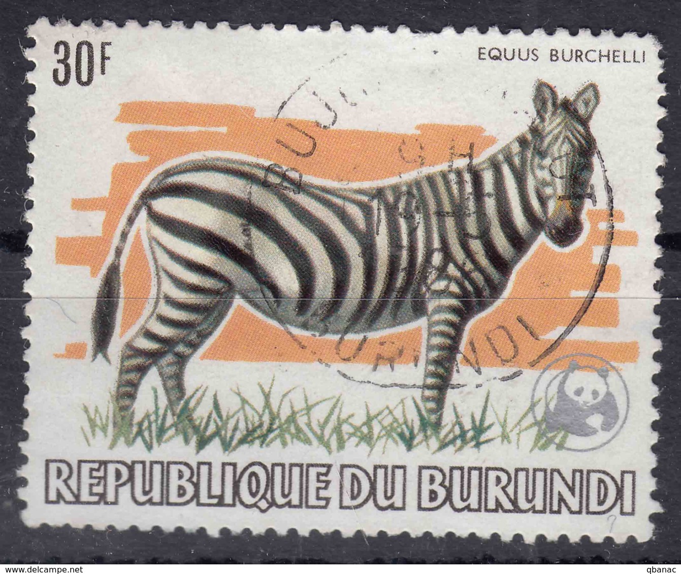 Burundi 1982 Animals Mi#1589 Used - Gebruikt