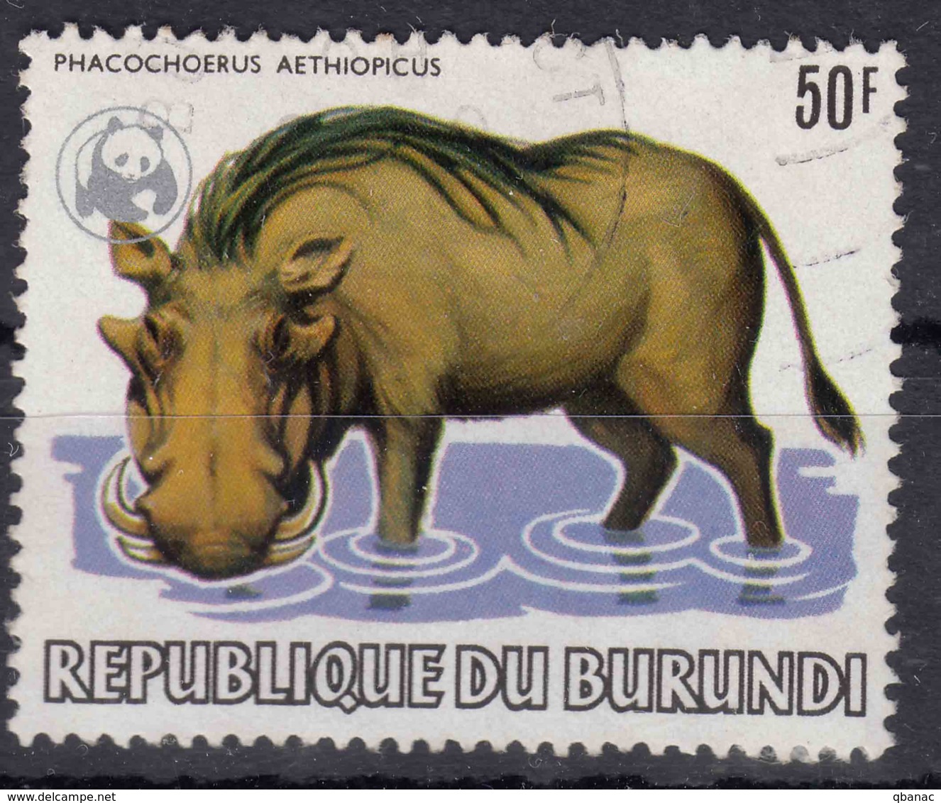 Burundi 1983 WWF Animals Mi#1603 Used - Usati