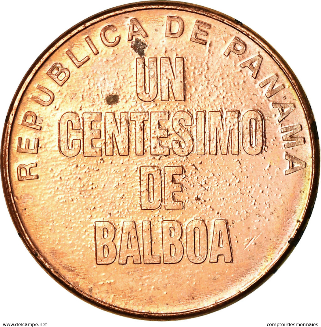 Monnaie, Panama, Centesimo, 1996, Royal Canadian Mint, TTB, Copper Plated Zinc - Panamá