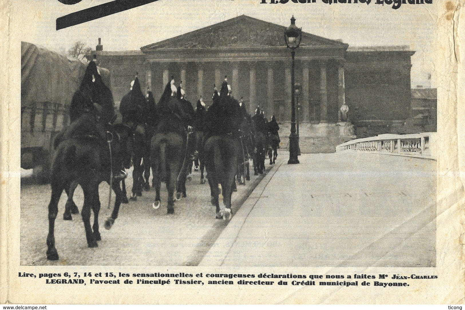 POLICE MAGAZINE 1934 - L ENLEVEMENT DE MISS MAC ELROY, LE DOUBLE CRIME DE SUEVRES, LA CAGE AU VICES, CAMILLE AYMARD... - 1900 - 1949