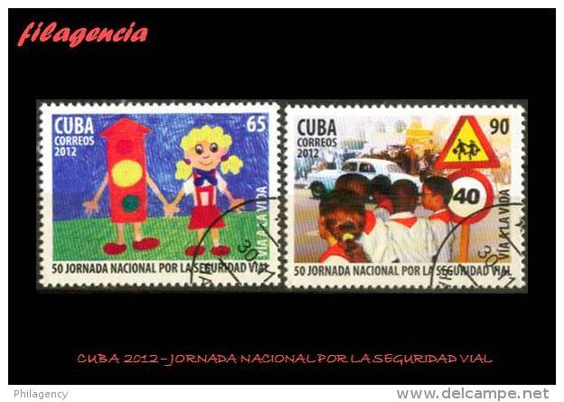 USADOS. CUBA. 2012-30 JORNADA NACIONAL POR LA SEGURIDAD VIAL - Used Stamps