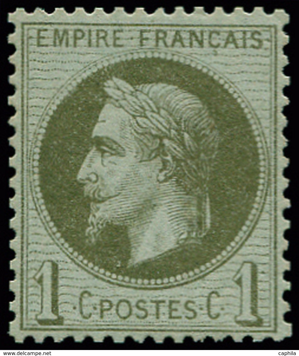 ** FRANCE - Poste - 25, Une Bulle D'origine Dans La Gomme: 1c. Vert-bronze - 1849-1850 Cérès